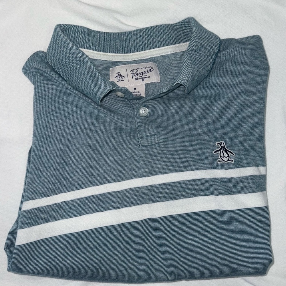 Original Penguin Medium Men’s Blue Polo Shirt